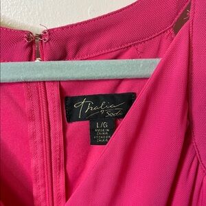 Thalia Sodi Fuchsia Mini Dress